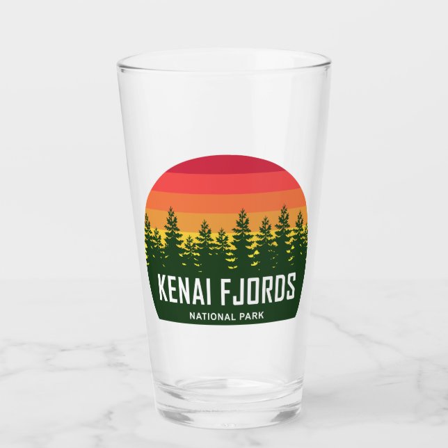 Kenai Fjords Nationalpark Glas (Vorderseite)