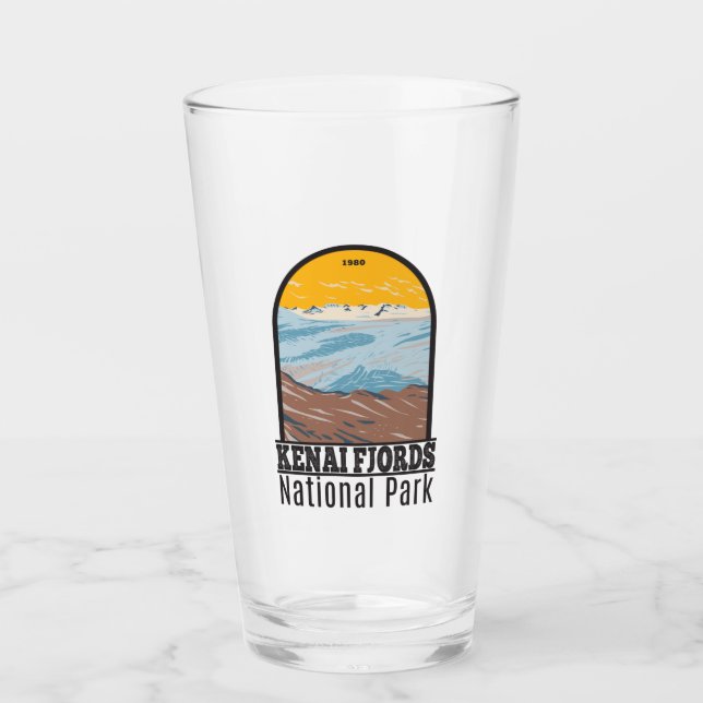 Kenai Fjords Nationalpark Harding Icefield Glas (Vorderseite)