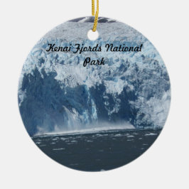 Kenai Fjords Nationalpark-Ornament Keramik Ornament