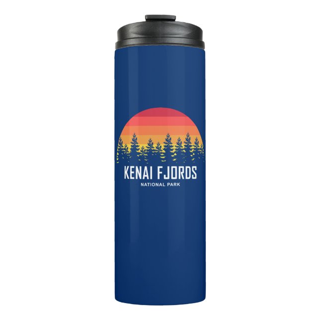 Kenai Fjords Nationalpark Thermosbecher (Vorderseite)