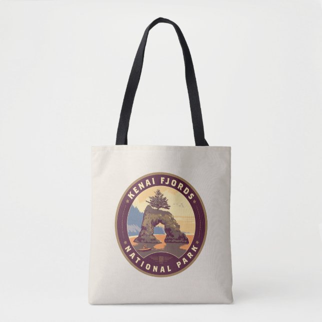 Kenai Fjords Nationalparks Tasche (Vorderseite)