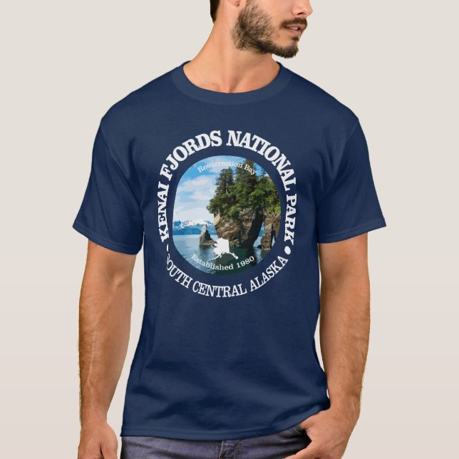 Kenai Fjords NP T-Shirt (Vorderseite)