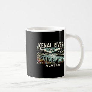 Kenai Fluss Alaska Ak Lachsangeln Naturfreunde Kaffeetasse