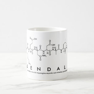 Kendall peptide nom mug