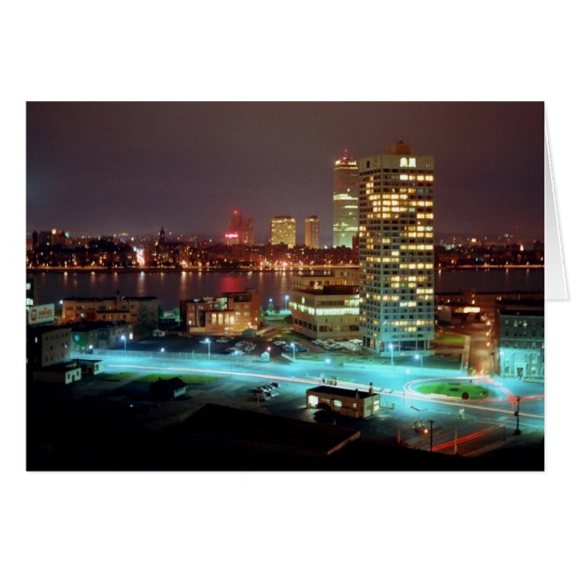 Kendall-Quadrat und Boston Skyline, 1967 (Vorderseite (Horizontal))