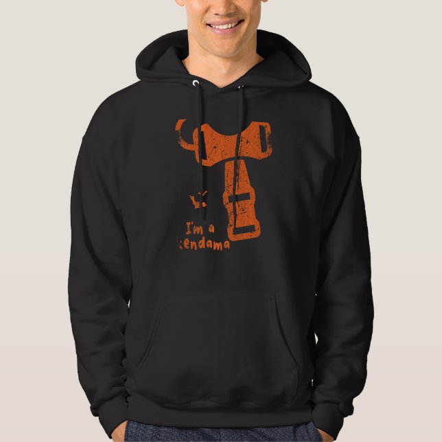 Kendama Halloween Kendama Kostüm Ich bin ein Kenda Hoodie (Vorderseite)