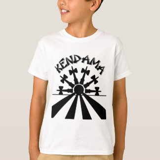 Kendama Sun, schwarz T-Shirt