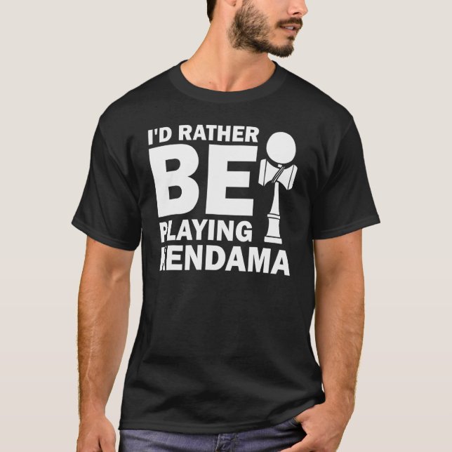 Kendama Trick Japanisches Spielzeug Ball Game Begi T-Shirt (Vorderseite)