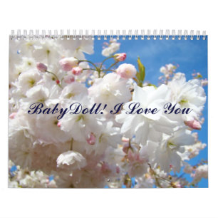 Kenderpuppen-Kalender! Ich liebe dich Kalender Blu