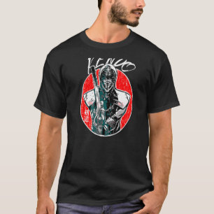 Kendo Bushido Samurai Ninja Japanische Kampfkunst T-Shirt