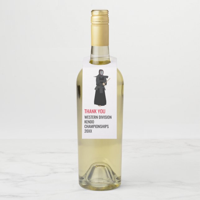 Kendo Flaschenanhänger (Auf Flasche)