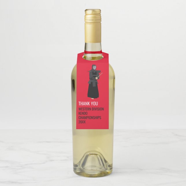 Kendo Flaschenanhänger (Auf Flasche)