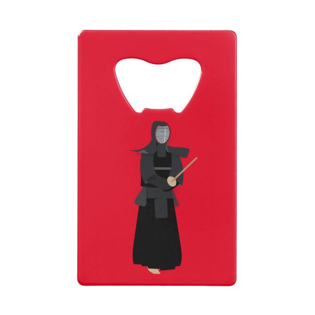 Kendo Geldbeutel Flaschenöffner (Vorderseite)
