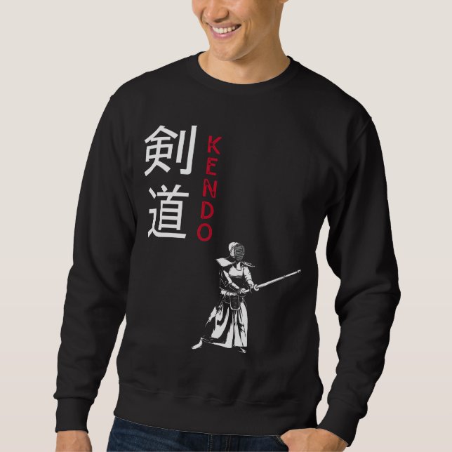Kendo Japanese Martial Arts Sweatshirt (Vorderseite)