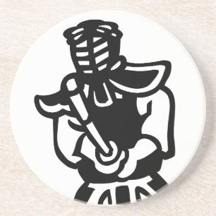 Kendo Sandstein Untersetzer