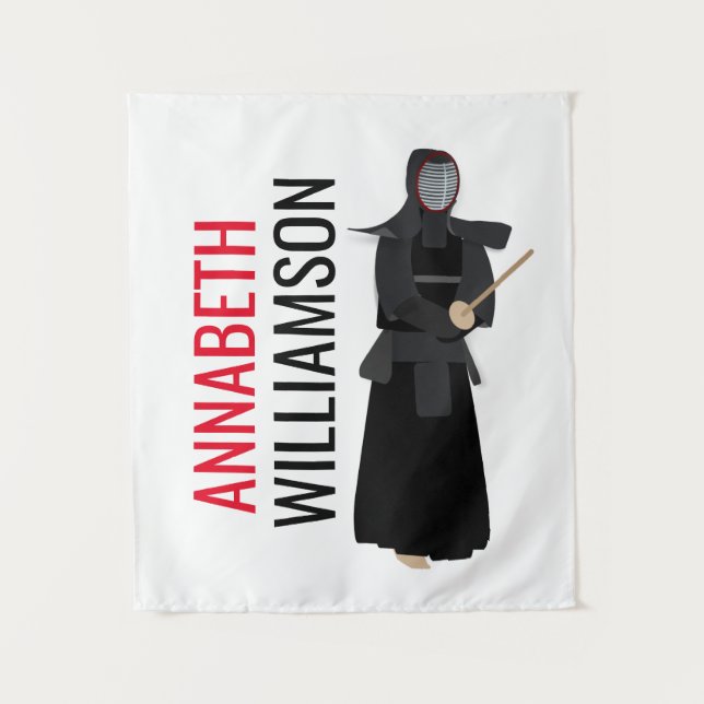 Kendo Wandteppich (Vorderseite)