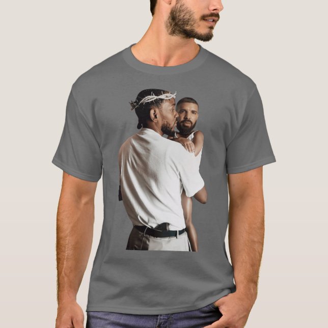 Kendrick Lamar hält Ba Mädchen T-Shirt (Vorderseite)