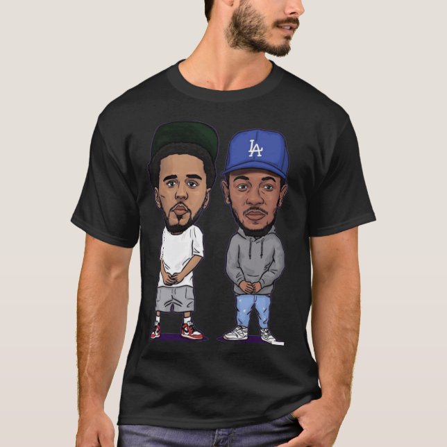 KENDRICK LAMAR JCOLE Geschenk T-Shirt (Vorderseite)