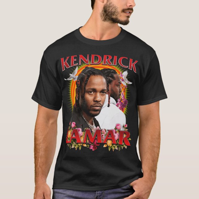 Kendricks Lamar Vintage T-Shirt (Vorderseite)