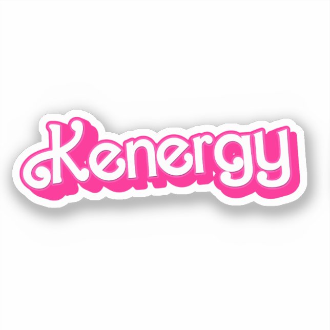 Kenergy Aufkleber (Vorderseite)