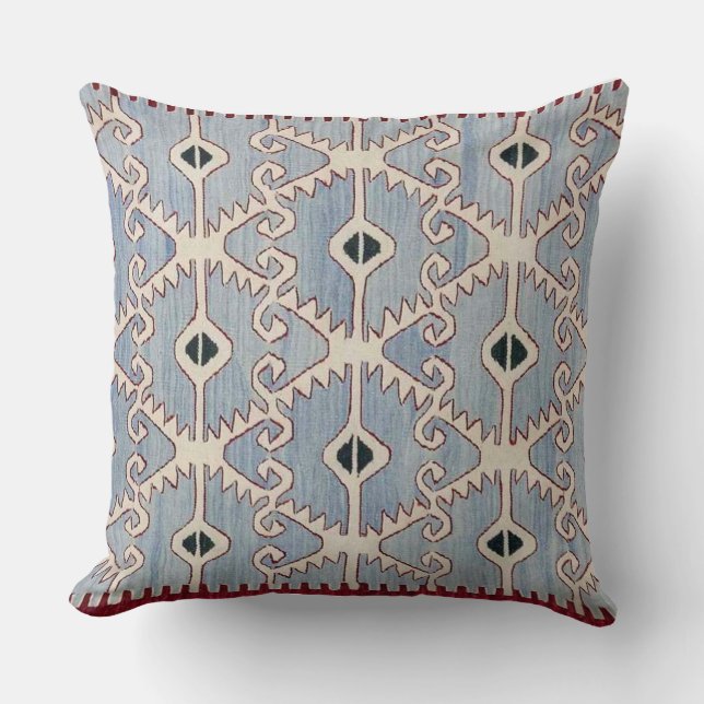 Kenevir Mineral Blue Accent Pillow Kissen (Vorderseite)