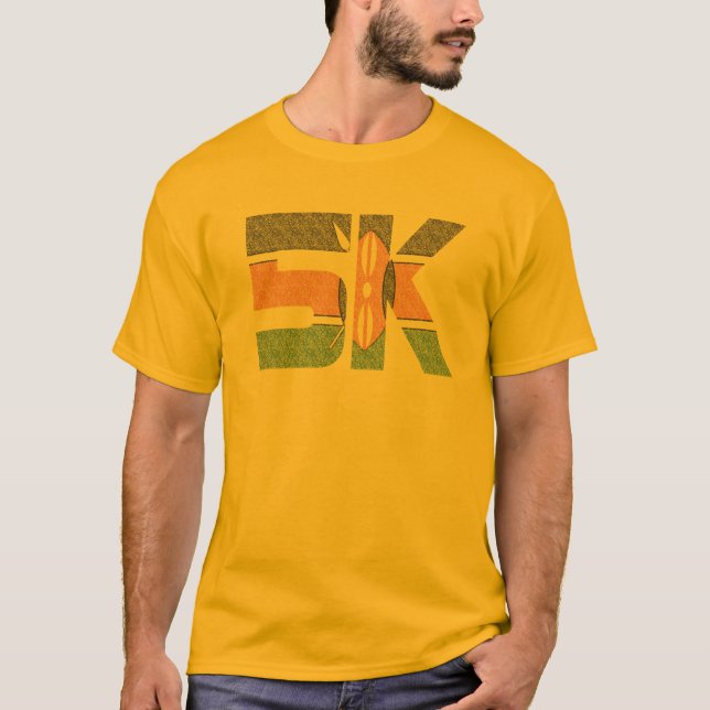 Kenia 5K T-Shirt (Vorderseite)