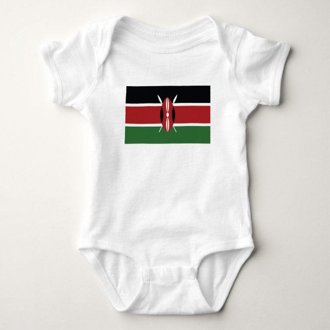 Kenia Baby Strampler (Vorderseite)