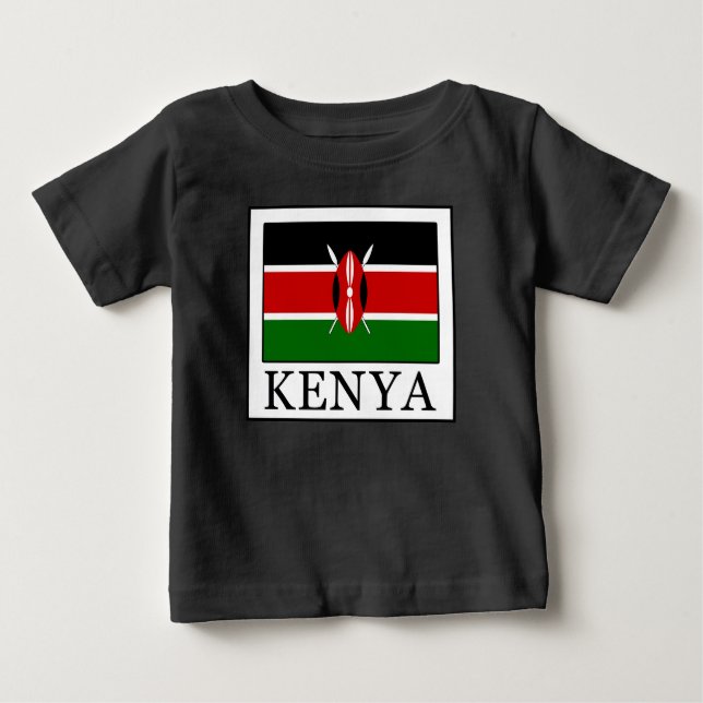 Kenia Baby T-shirt (Vorderseite)
