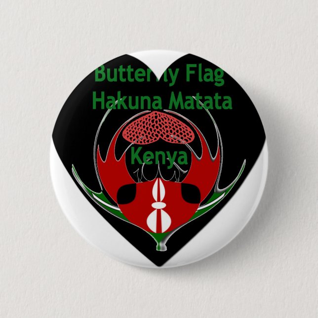 Kenia Button (Vorderseite)