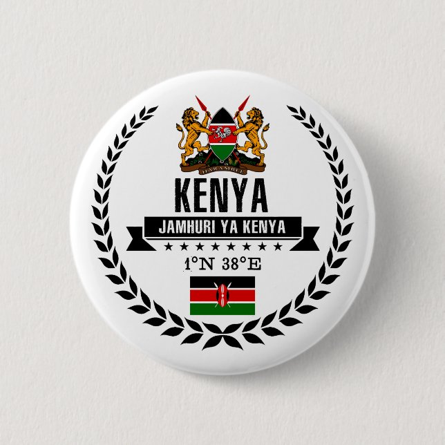 Kenia Button (Vorderseite)