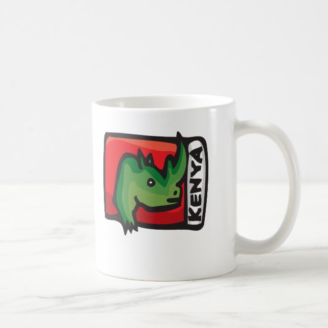 Kenia-Entwurf Kaffeetasse (Rechts)