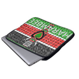 Kenia-Erbe Harambee Zusammenhalt | Herz W Laptopschutzhülle