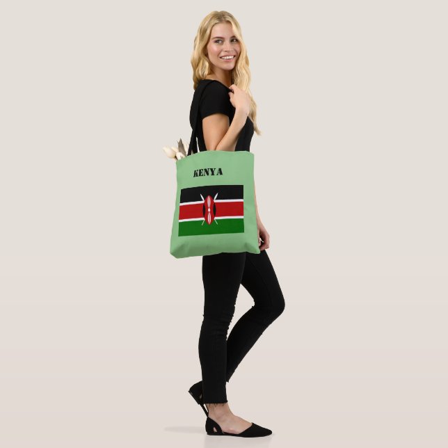 Kenia Flag Afrika Tasche (Am Model)