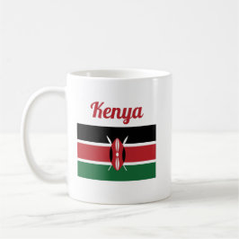 Kenia Flag Kaffee Tasse