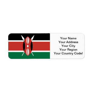 Kenia-Flagge