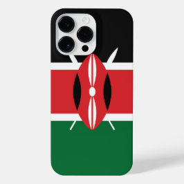 Kenia-Flagge iPhone 14 Pro Max Hülle