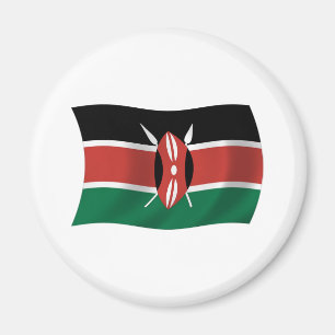 Kenia-Flagge-Magnet Magnet