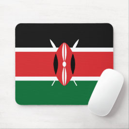 Kenia-Flagge Mousepad