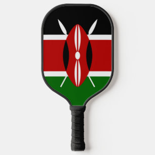 Kenia-Flagge Pickleball Schläger