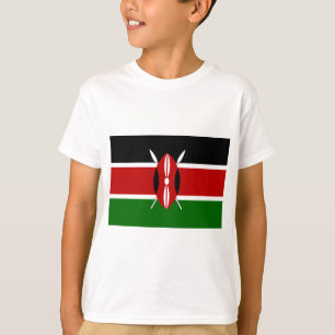 Kenia-Flagge T-Shirt