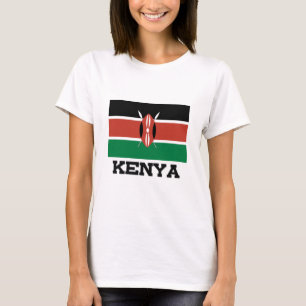 Kenia-Flagge T-Shirt