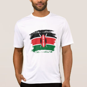 Kenia-Flagge T-Shirt
