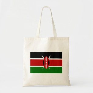Kenia-Flagge Tragetasche