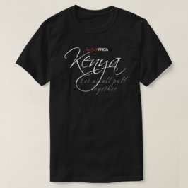 Kenia glatt - Dunkelheit T-Shirt