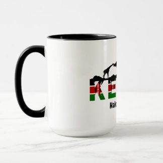 Kenia Hakuna Matata Kaffeetasse: Afrikanische Deko Tasse