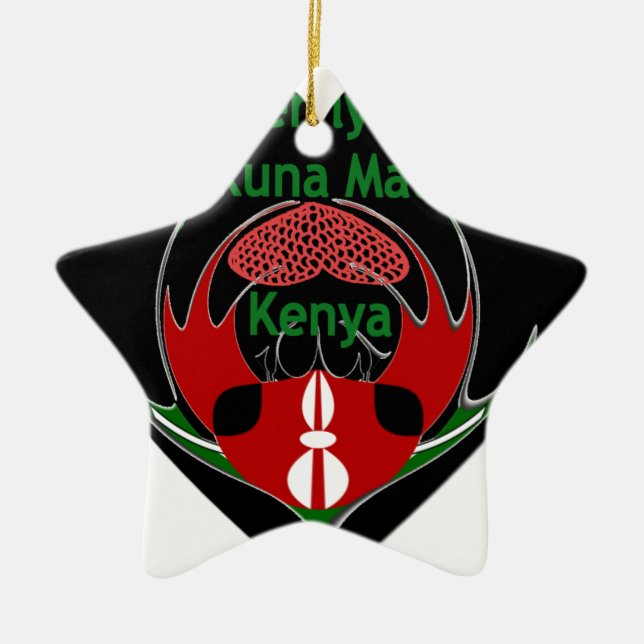 Kenia Keramikornament (Vorne)