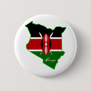 Kenia-Knopf Button