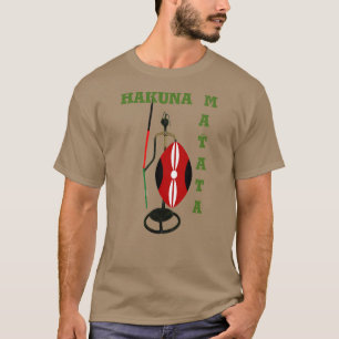 Kenia Mara Safari Basic Darkes T-Shirt Template