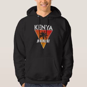 Kenia mit sonnigen Farben Hoodie