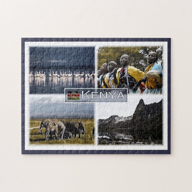 Kenia - Mosaik - (Horizontal)